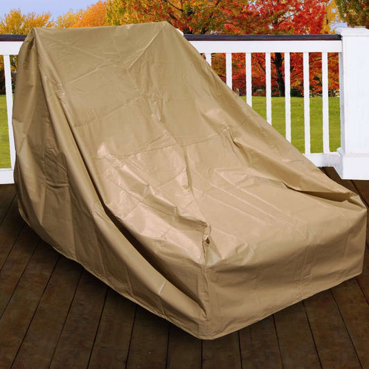 All Weather Outdoor Furniture Cover - Chaise Lounge - Double Adjustable