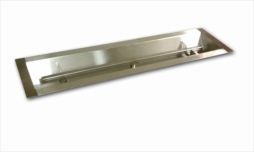 Stainless Steel Linear Channel Fire Pit Burner