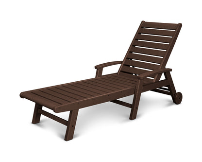 POLYWOOD Signature Chaise with Wheels