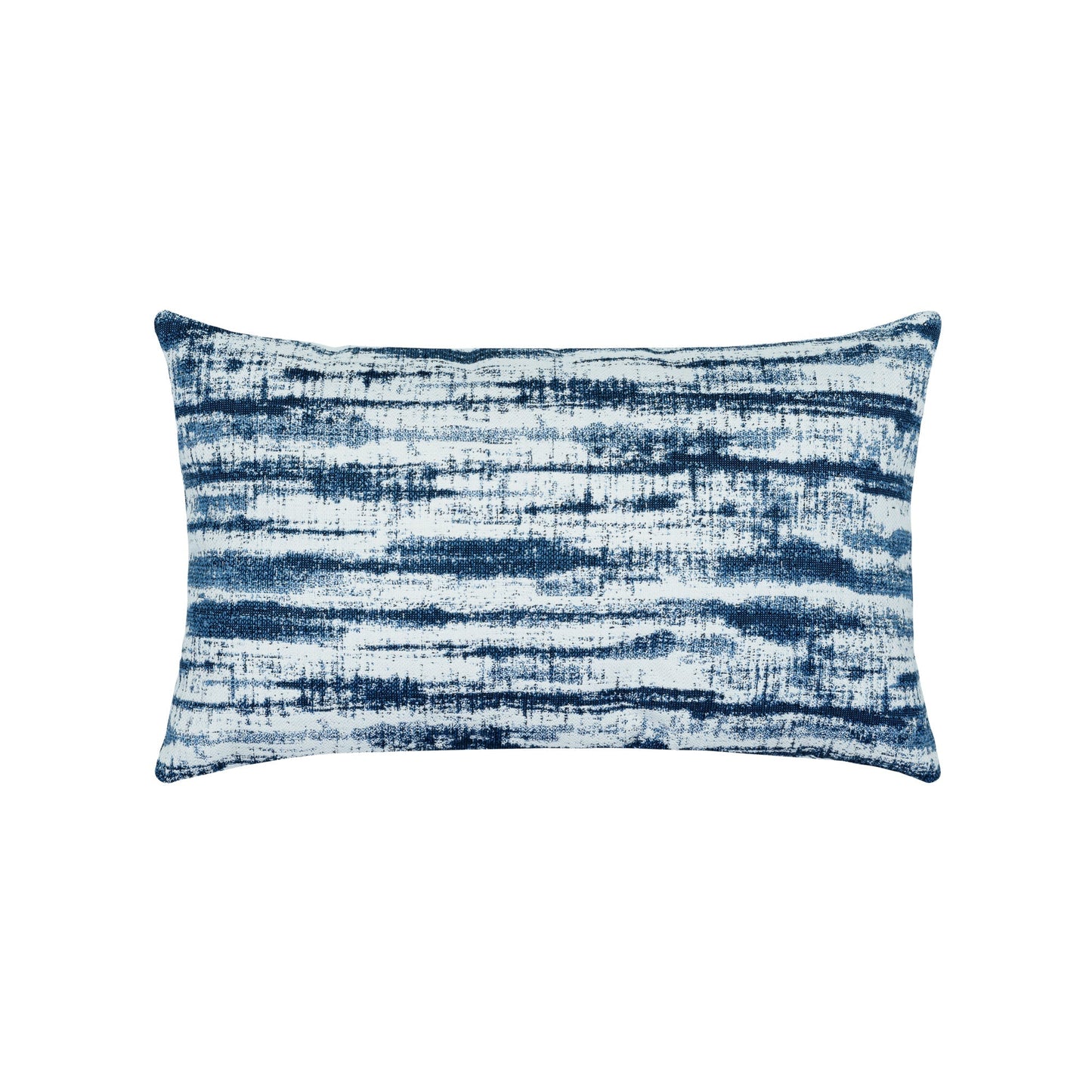 Elaine Smith Linear Indigo Outdoor Pillow 12" x 20"