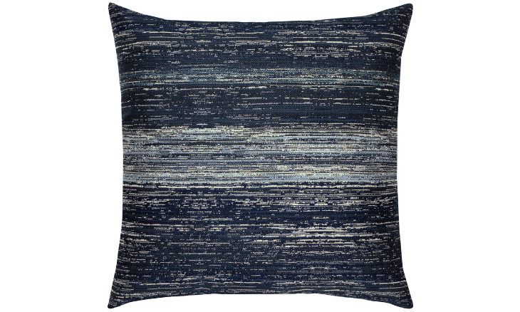 Elaine Smith Outdoor Textured Indigo Pillow