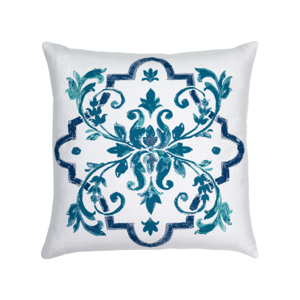 Elaine Smith Outdoor Talavera Aquamarine