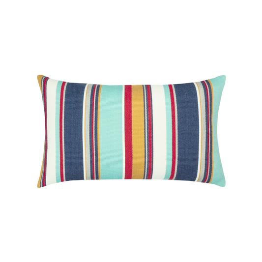 Elaine Smith Outdoor Sicily Stripe Lumbar