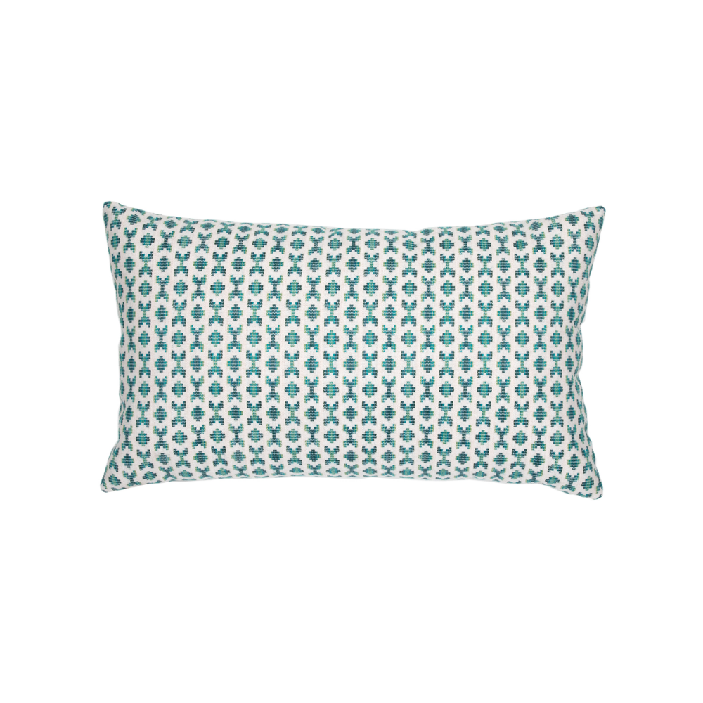 Elaine Smith Outdoor Alcazar Sea Green Lumbar