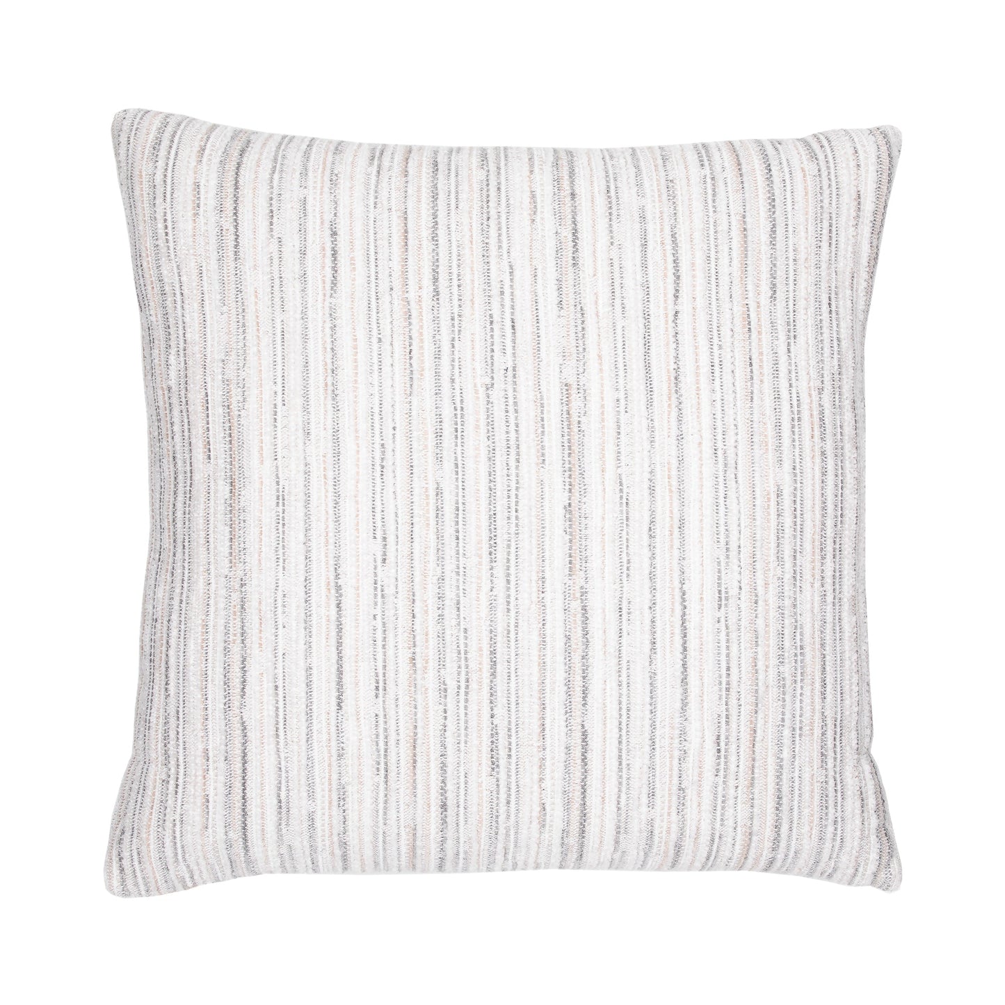 Elaine Smith Luxe Stripe Pebble* Outdoor Pillow 22" x 22"