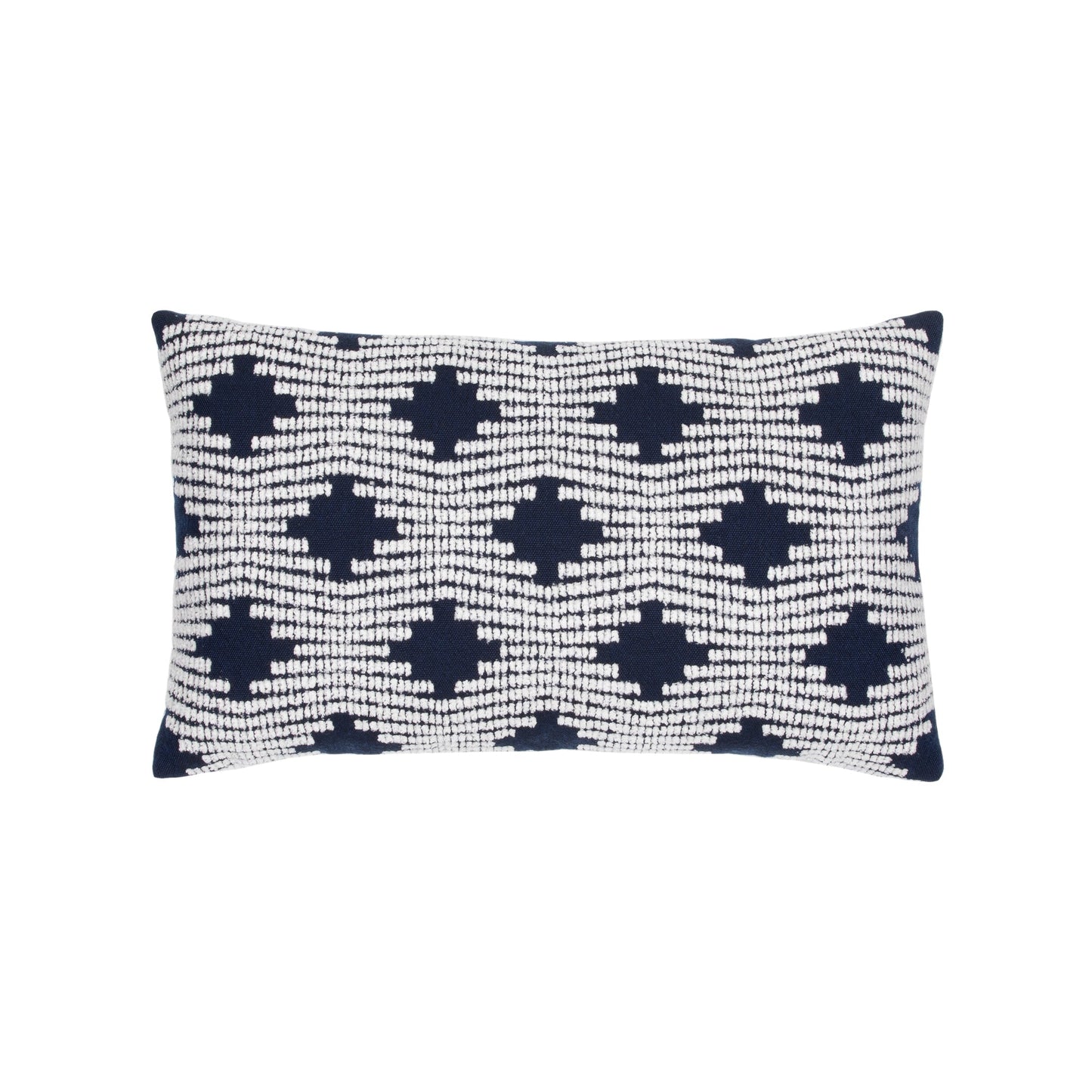 Elaine Smith Pizzazz Indigo Outdoor Pillow 12" x 20"