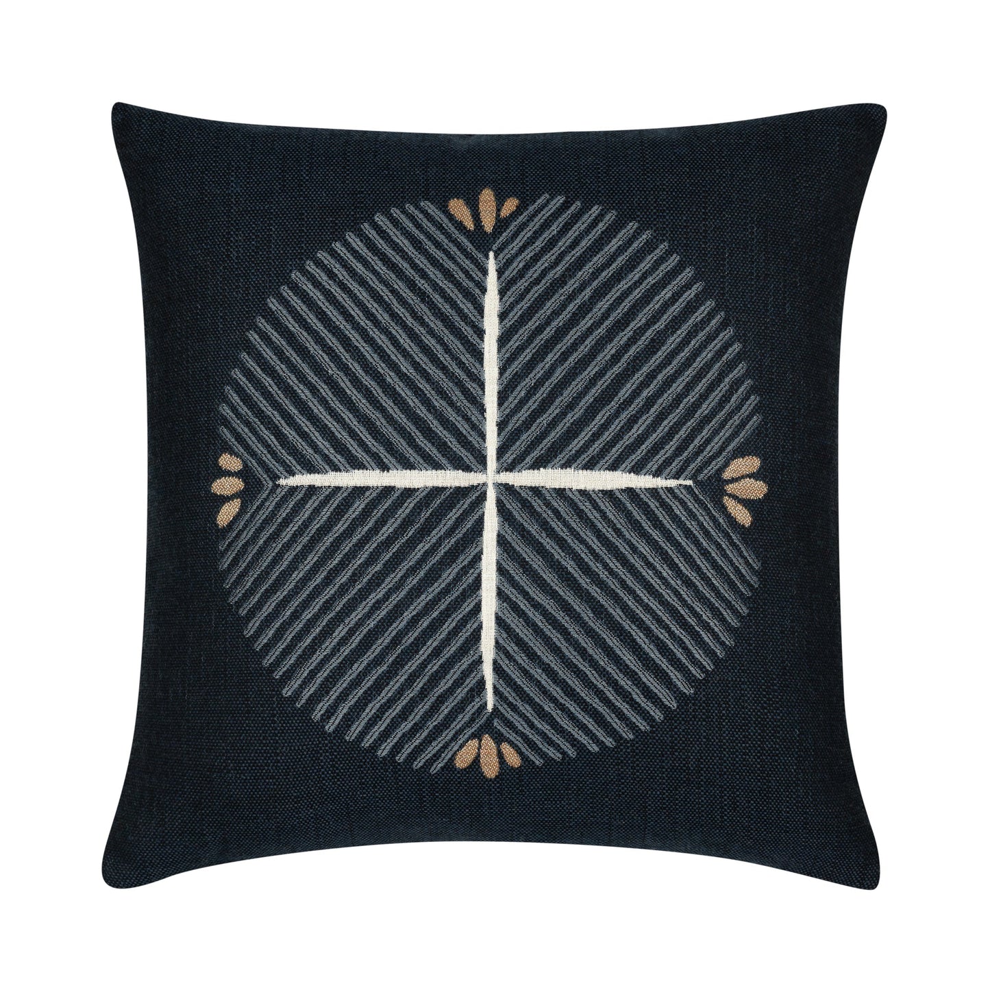 Elaine Smith Direction Indigo* Outdoor Pillow 22" x 22"