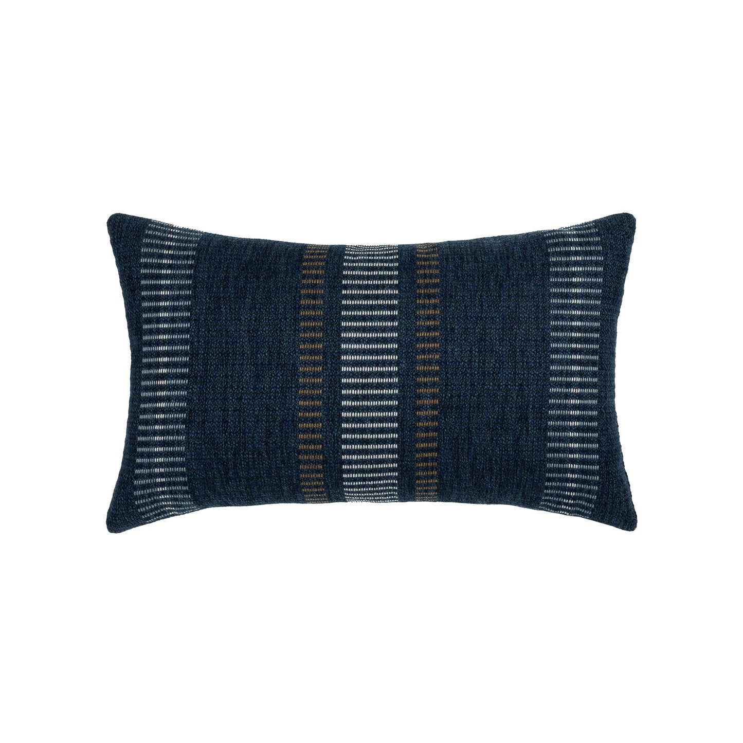 Elaine Smith Journey Indigo Outdoor Pillow 12" x 20"