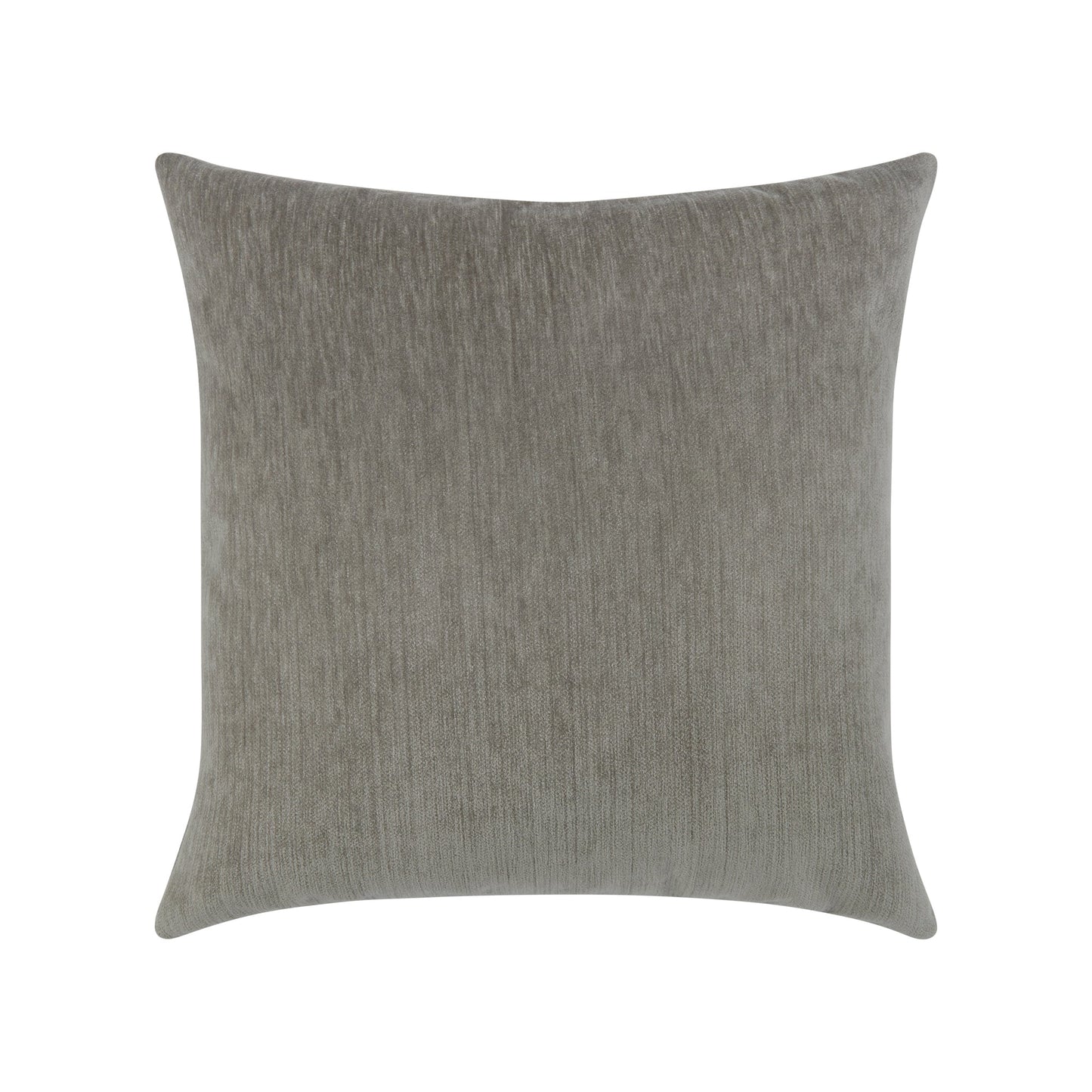 Elaine Smith Luxe Velour Pewter Outdoor Pillow 20" x 20"