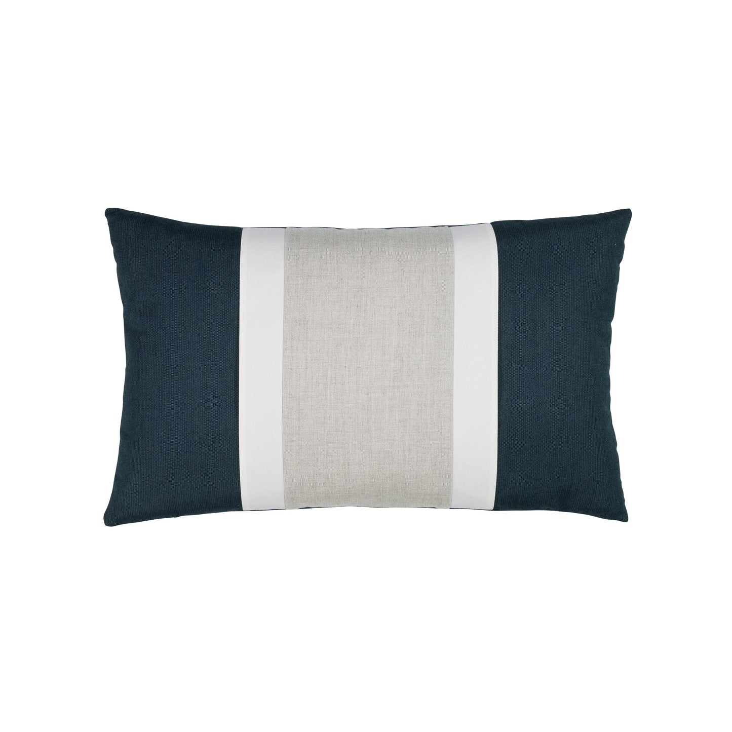 Elaine Smith Nevis Indigo Outdoor Pillow 12" x 20"