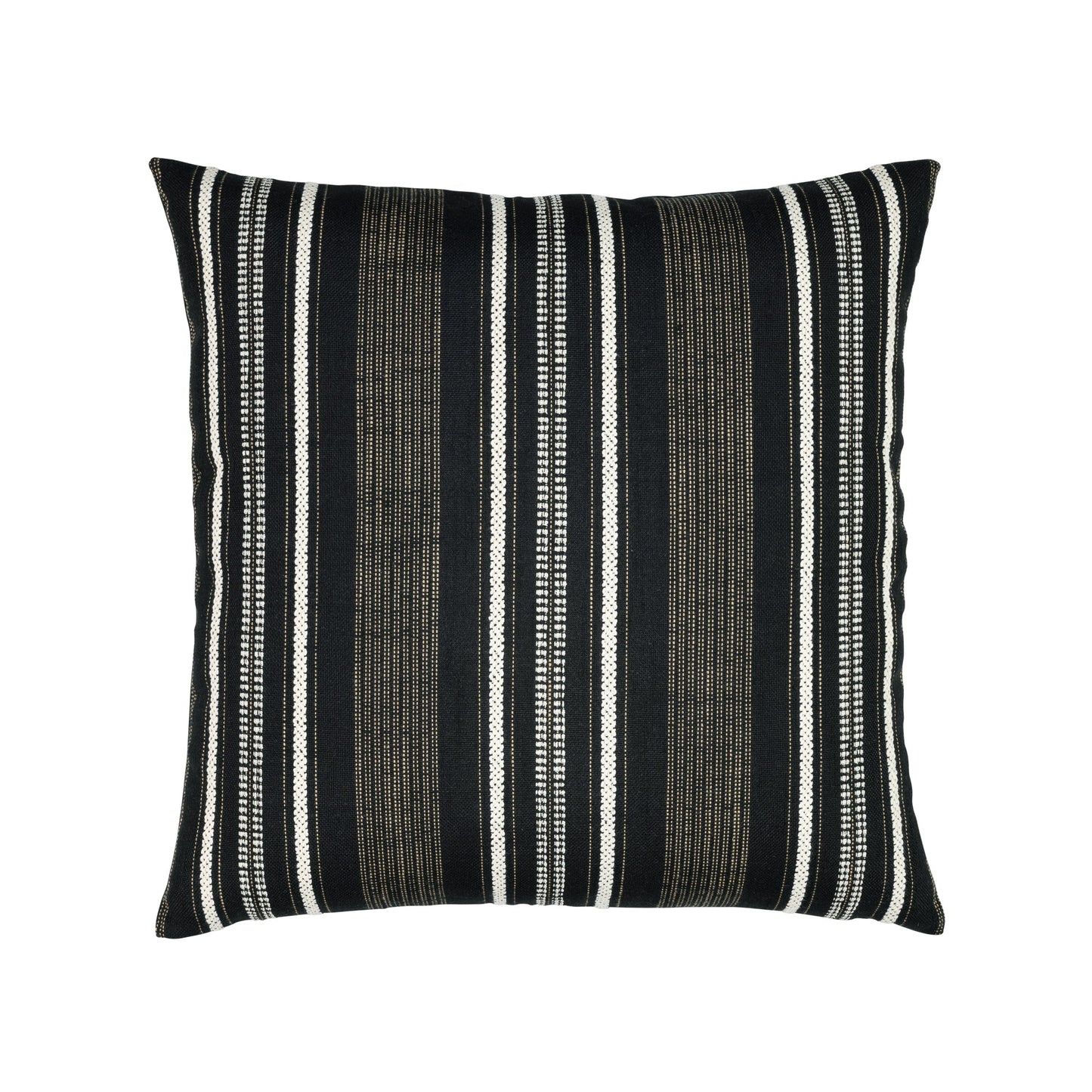 Elaine Smith Pathway Ebony Outdoor Pillow 20" x 20"