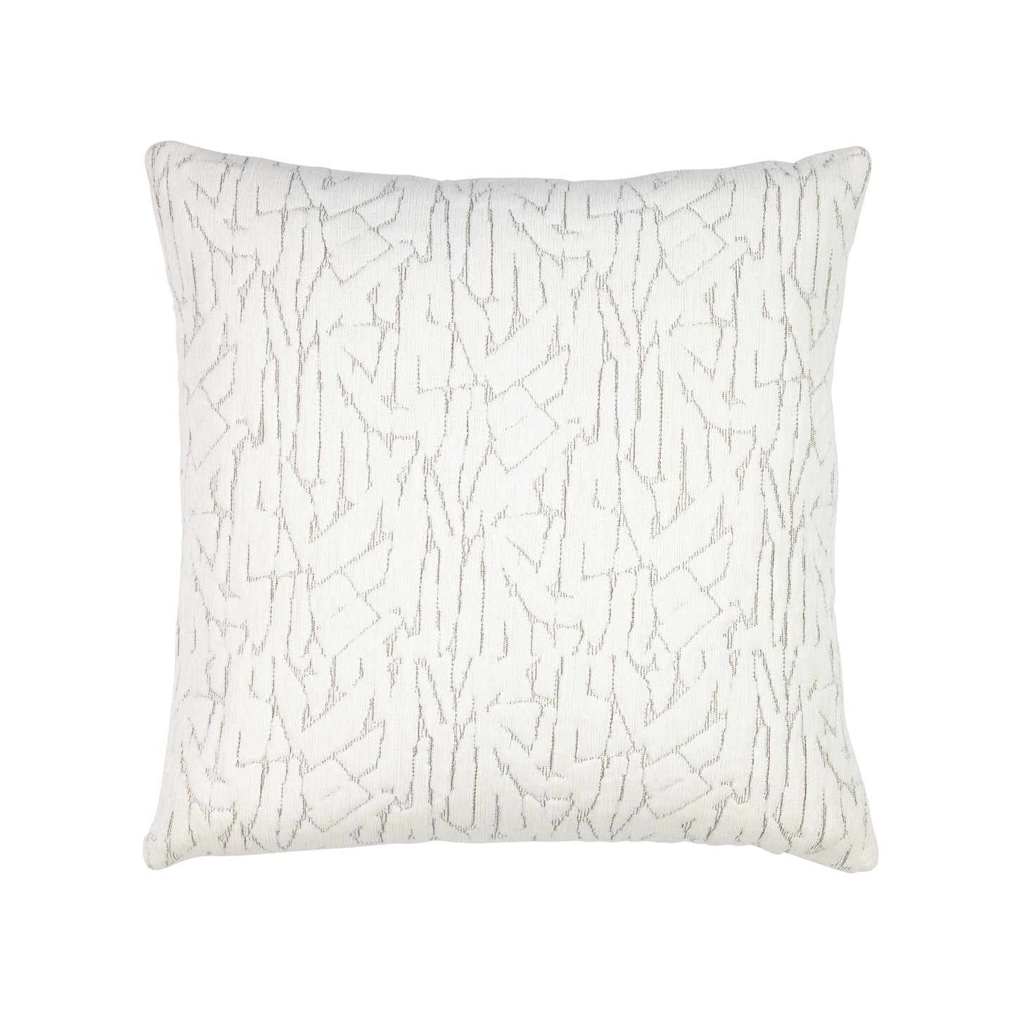 Elaine Smith Synchronize Ivory Outdoor Pillow 20" x 20"