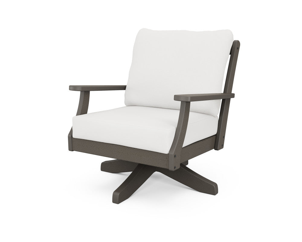 Polywood  Braxton Deep Seating Swivel Chair