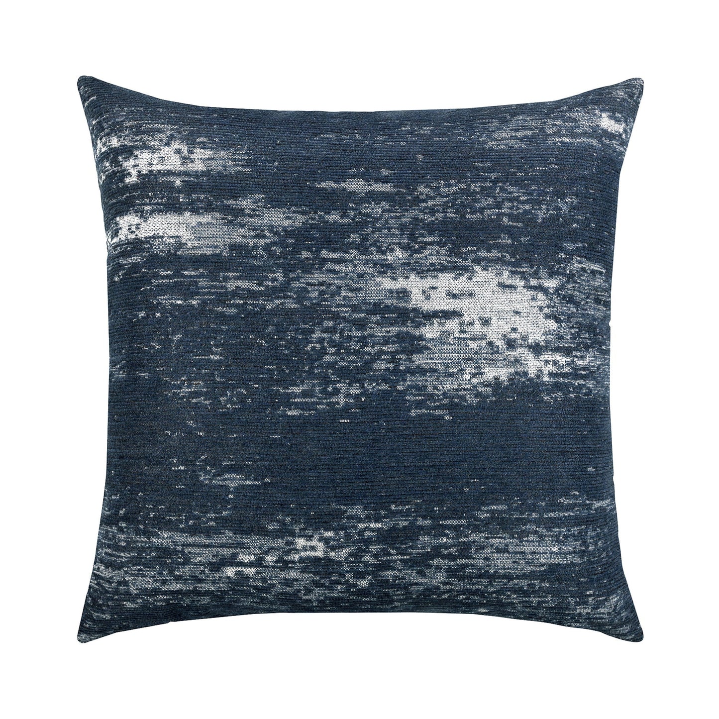 Elaine Smith Distressed Indigo Outdoor Pillow 22" x 22"