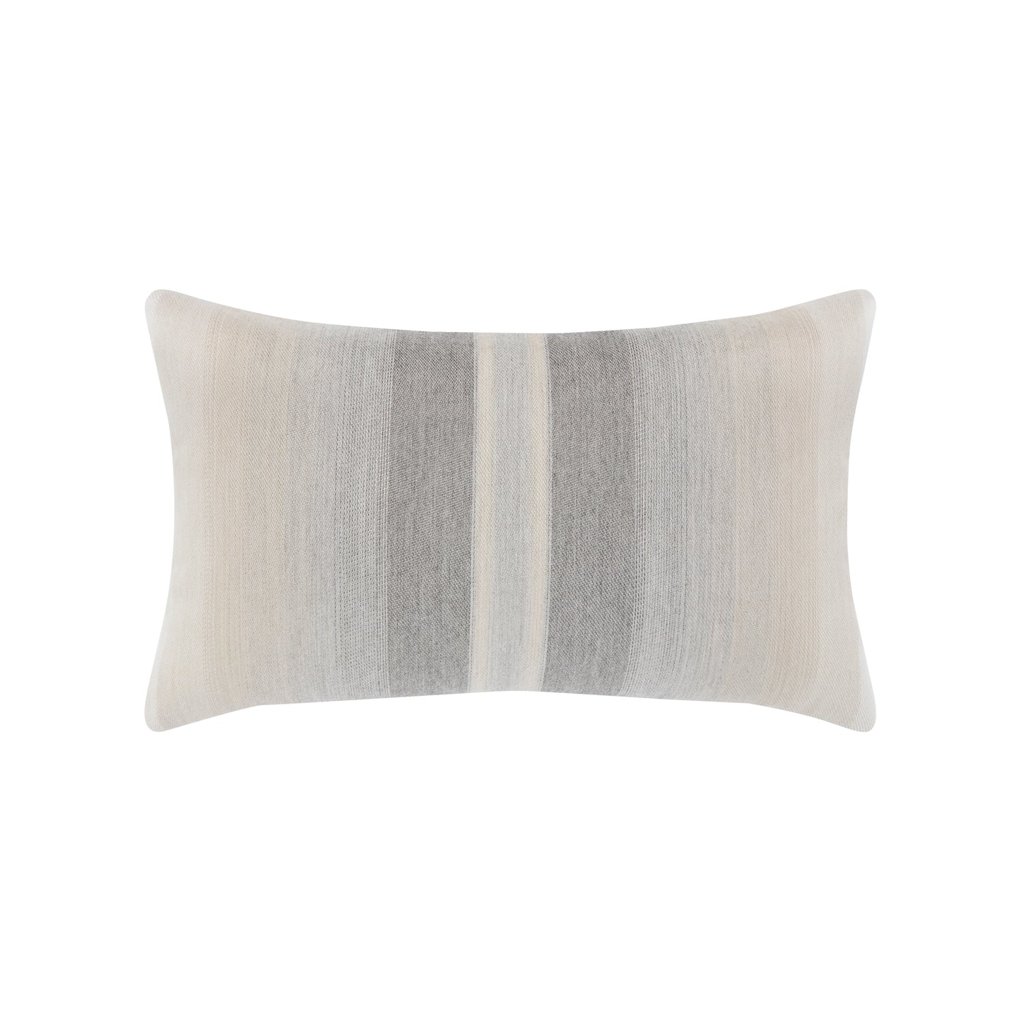 Elaine Smith Ombre Grigio Outdoor Pillow 12" x 20"