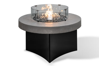 Round Fire Table Wind Guard for Oriflamme Fire Tables