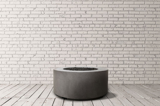 Prism Cilindro Concrete Fire Bowl