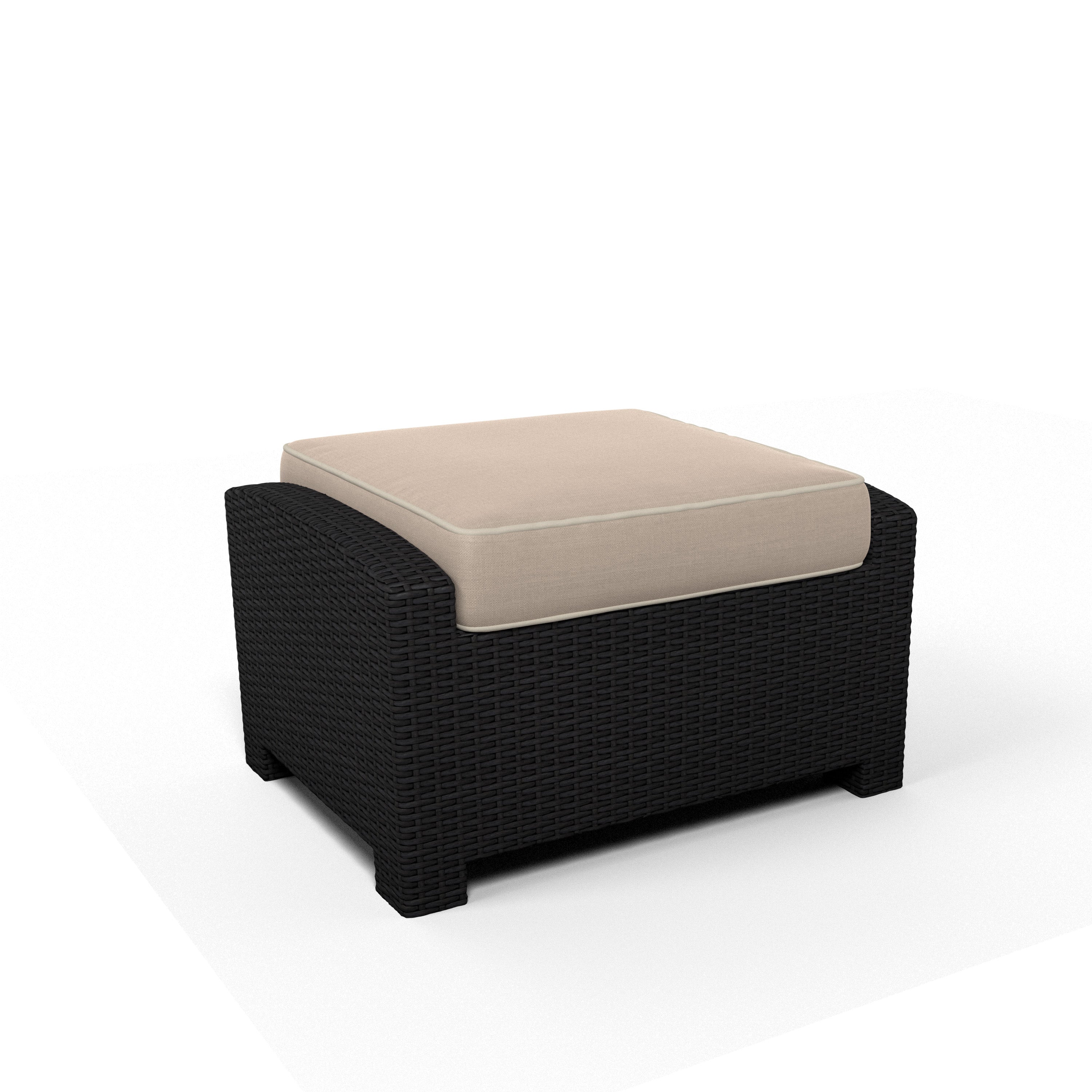 Cabo Rectangle Ottoman Replacement Cushion All Backyard Fun