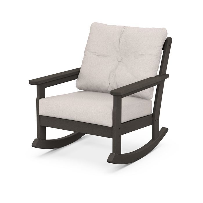 POLYWOOD Vineyard Deep Seating Rocking Chair