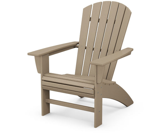 POLYWOOD Nautical Curveback Adirondack Chair