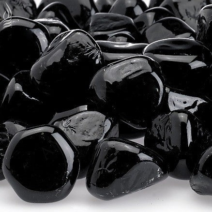 Zircon Fire Glass - Black Diamond