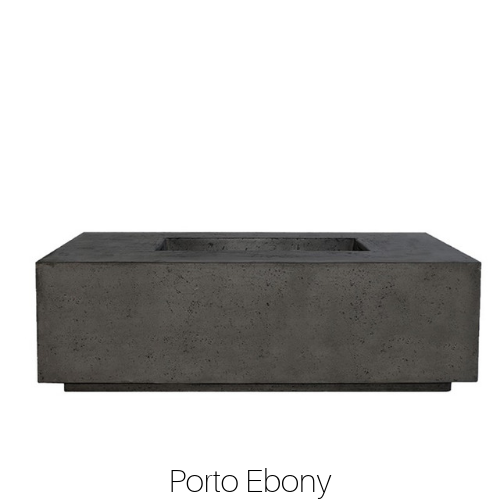 Prism Porto 68 Concrete Fire Table (Enclosed Propane Unit)