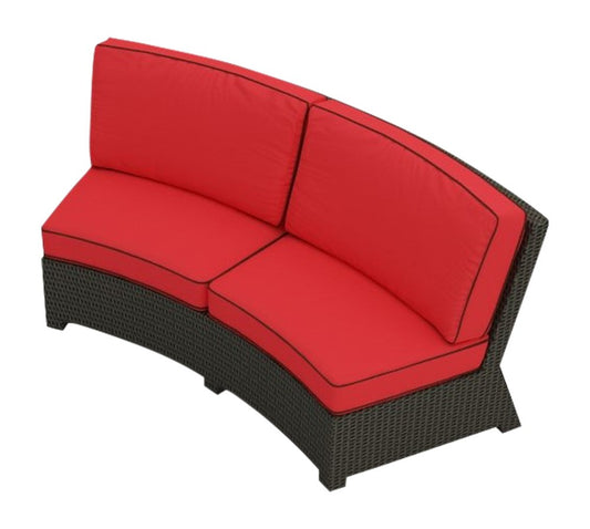 Cabo Curved Sofa Loveseat