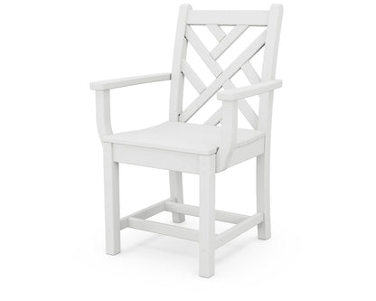 POLYWOOD Chippendale Dining Arm Chair