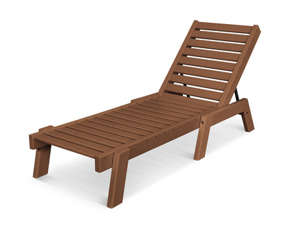 POLYWOOD Captain Chaise Lounge Chair