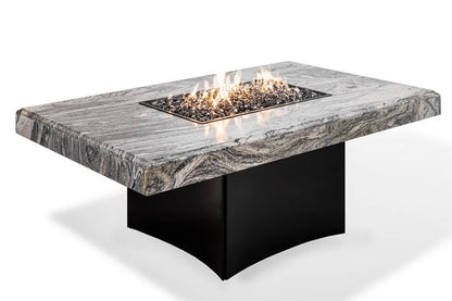 Oriflamme Mediterranean Rectangle Gas Fire Table