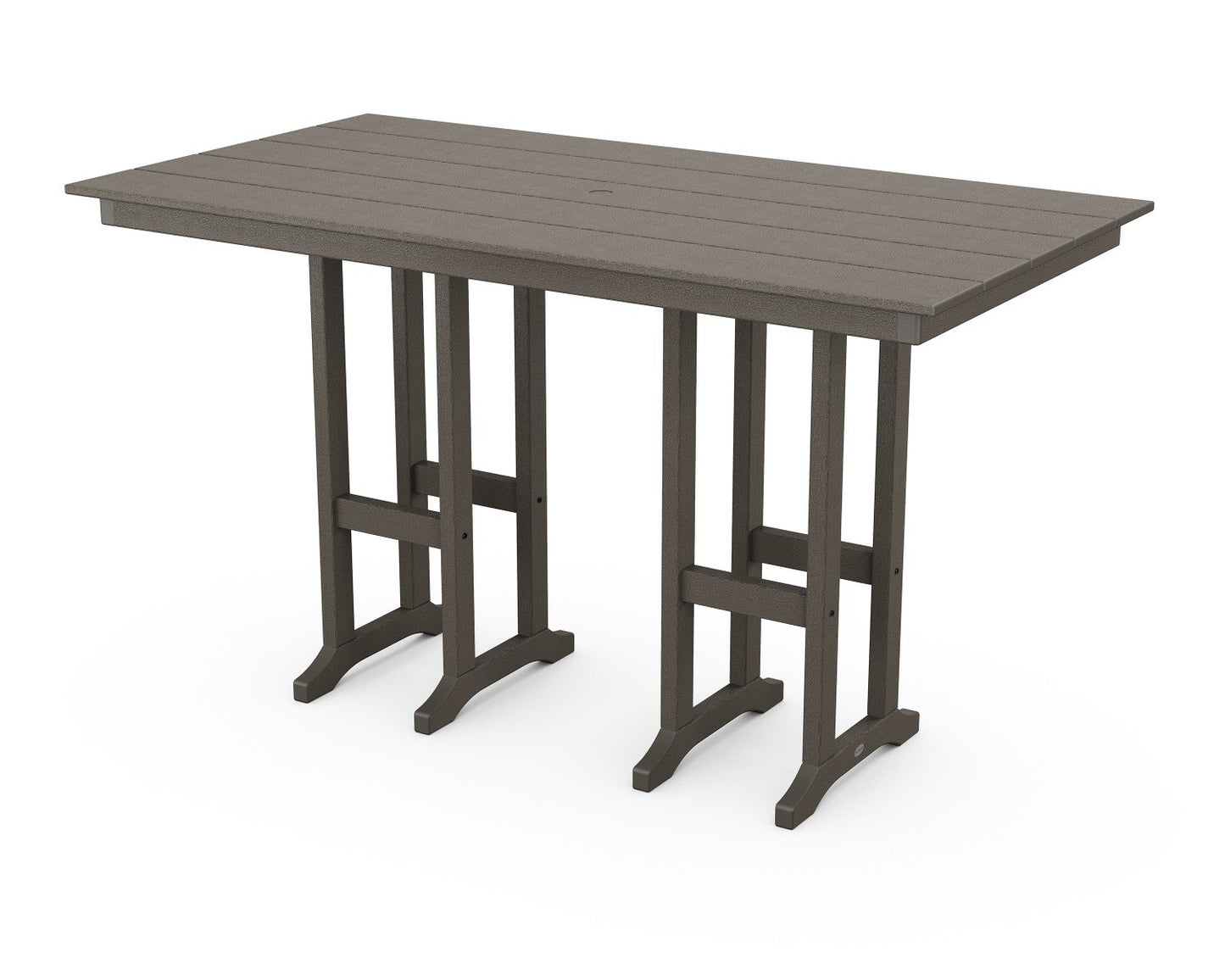 POLYWOOD Farmhouse 37" x 72" Bar Table