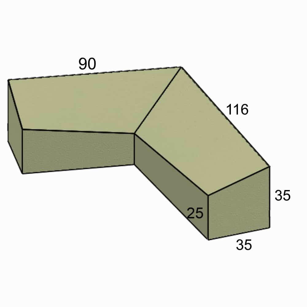 Cabo or Bainbridge Sectional (Right) Outdoor Cover