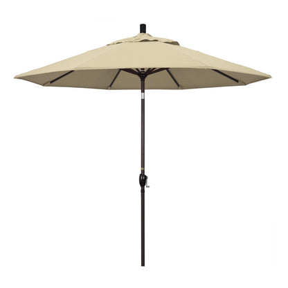 9' Market Style Outdoor Umbrella with Wind Vent Antique Beige