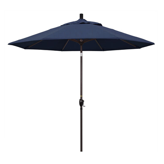 9' Market Style Outdoor Umbrella with Wind Vent Spectrum Denim