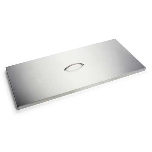 Gas Fire Table Stainless Steel Lid 40x18