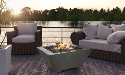 Prism Lombard Modern Concrete Fire Table