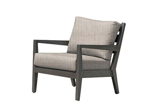 Lucia Club Chair by Ratana in Cast Silver