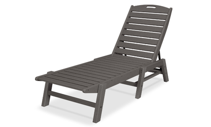 POLYWOOD Nautical Chaise Stackable
