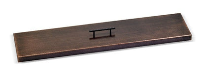 Oil Rubbed Bronze Stainless Steel Linear Burner Pan Cover