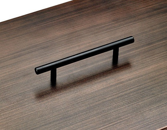 Oil Rubbed Bronze Stainless Steel Linear Burner Pan Cover