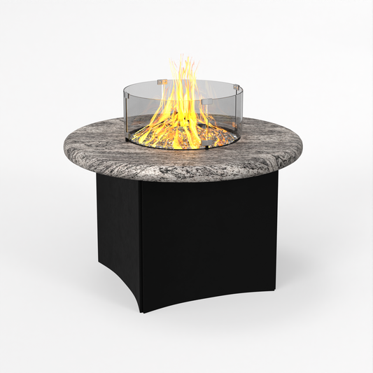 Oriflamme Mini 32'' Granite Fire Pit Table