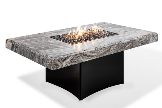 Med Silver Tiger Oriflamme Fire Table 