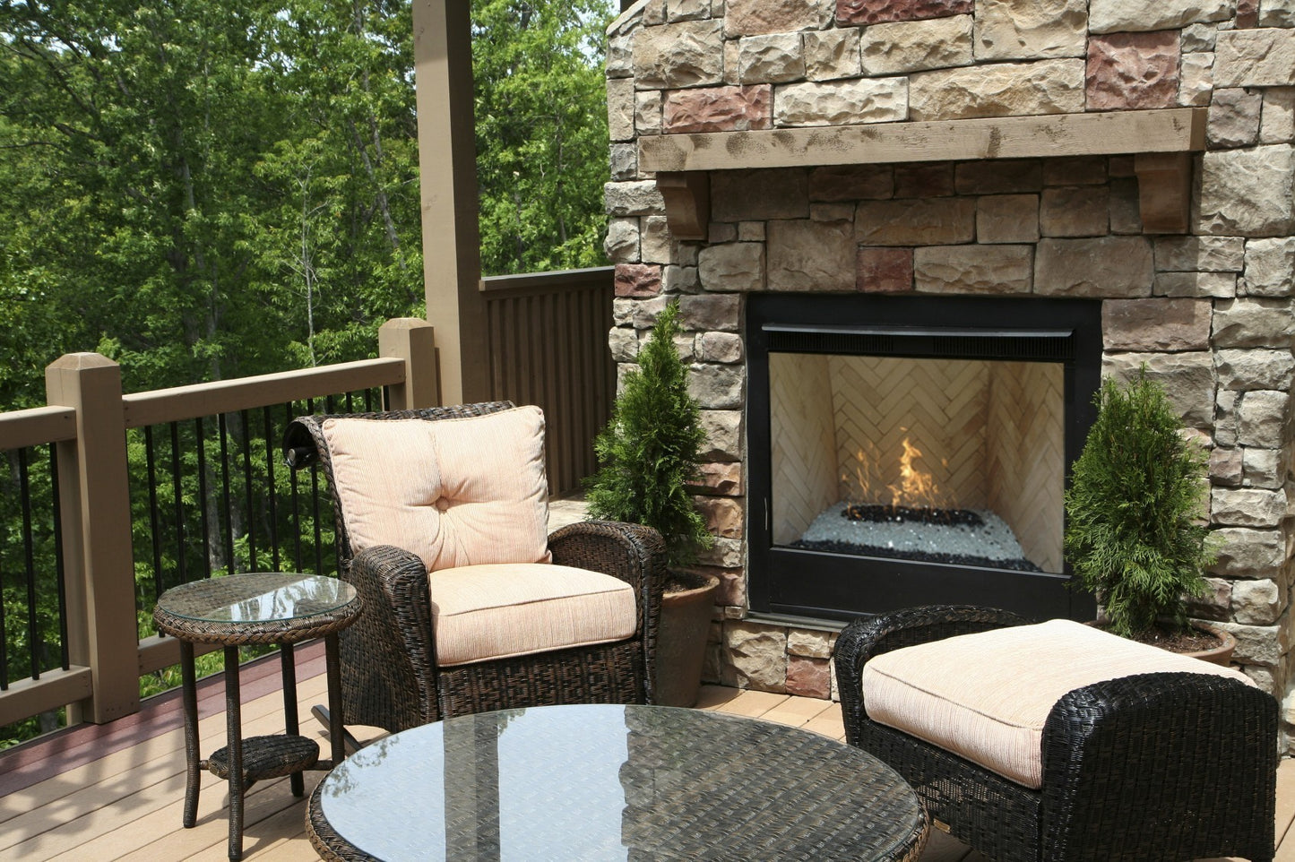 36" H Burner Fireplace & Fire Pit Burner (Indoor/Outdoor)