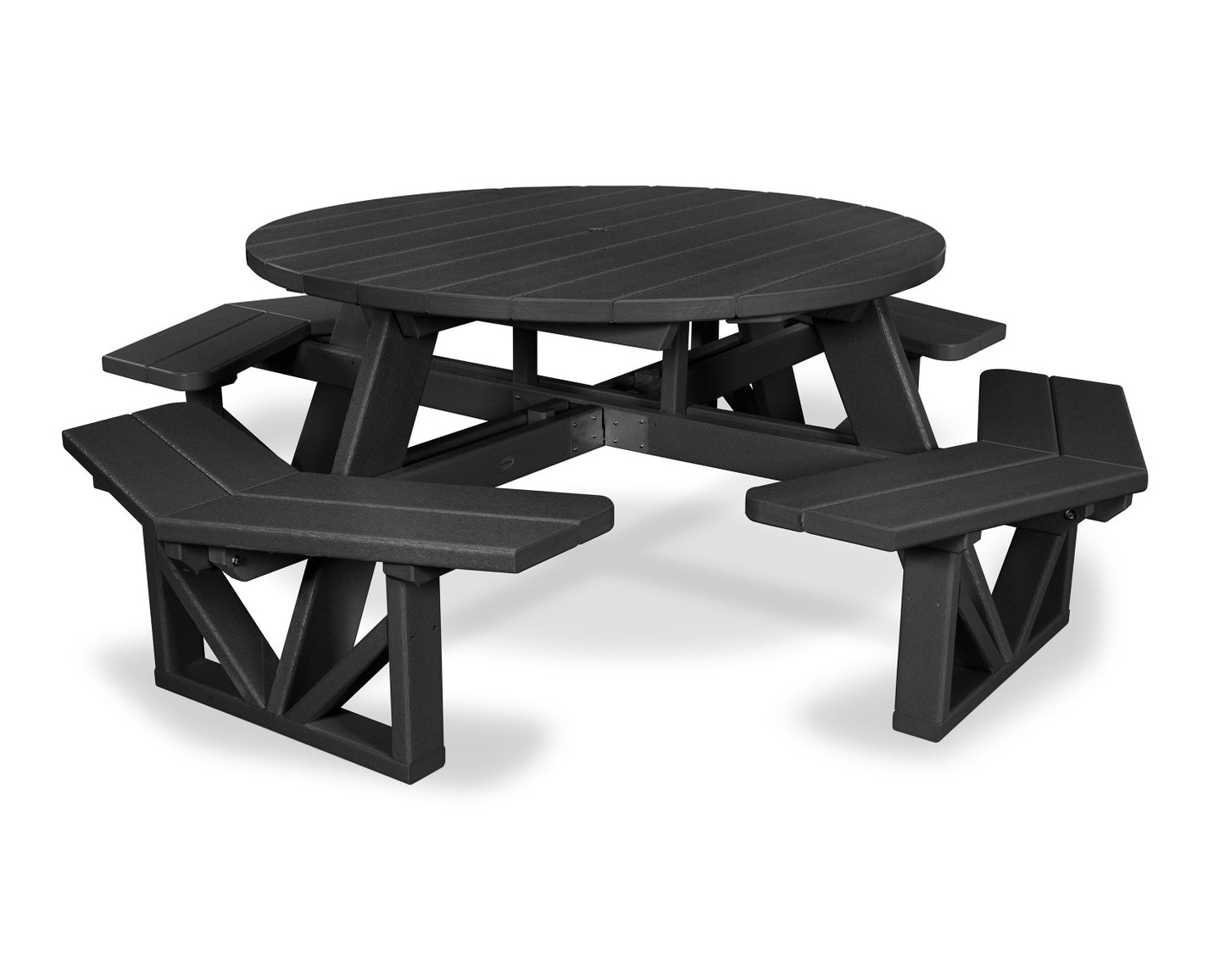 POLYWOOD Recycled Plastic Octagon Picnic Table 53"
