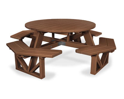 POLYWOOD Recycled Plastic Octagon Picnic Table 53"