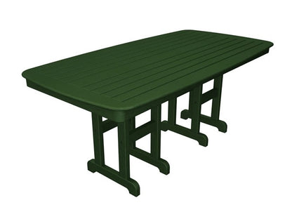 Polywood Nautical 37" x 72" Dining Table - Green