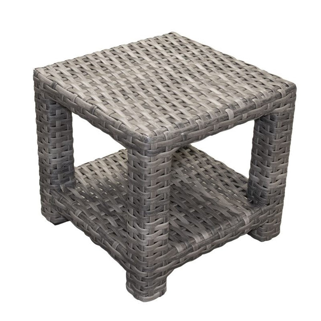 View Grand Stafford Wicker Square End Table