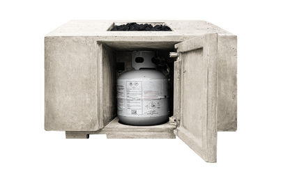 Prism Porto 68 Concrete Fire Table (Enclosed Propane Unit)