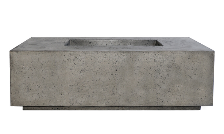 Prism Porto 68 Concrete Fire Table (Enclosed Propane Unit)