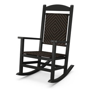 POLYWOOD Presidential Woven Rocking Chair – All Backyard Fun